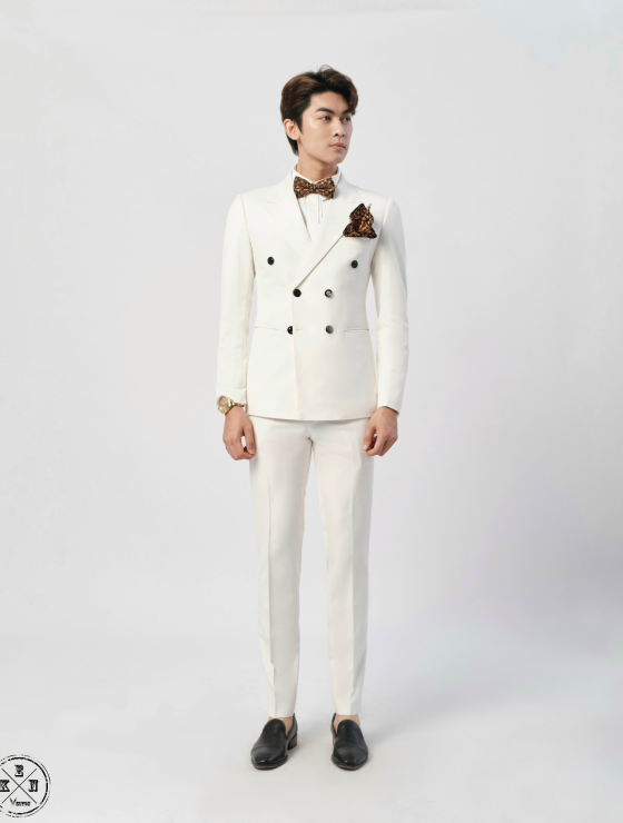 VEST TRẮNG 6 NÚT