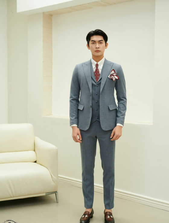 VEST PHẨY XÁM