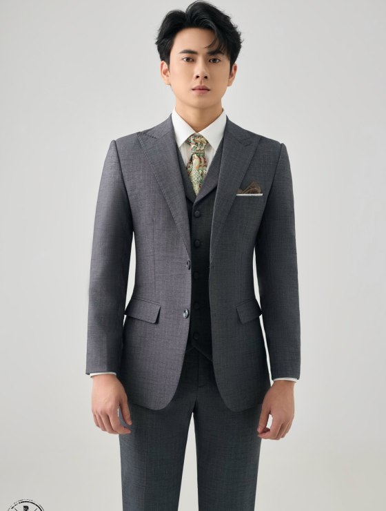 VEST SỌC XÁM 06