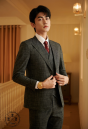 VEST TRẮNG ĐEN XƯỚC