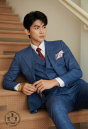 VEST CARO XANH DƯƠNG 02