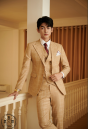 VEST CARO VÀNG 01