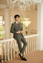 VEST SỌC XÁM ĐẬM TO