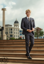 VEST KẺ XÁM 1735