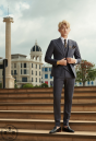 VEST KẺ XÁM 1735