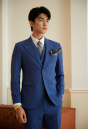 VEST SỌC XANH DƯƠNG