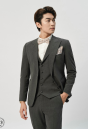 VEST XÁM DẠ ĐẬM 02
