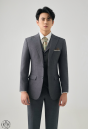 VEST SỌC XÁM 06
