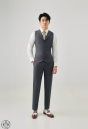 VEST SỌC XÁM 06