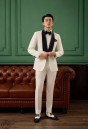 VEST TRẮNG SAM VUÔNG