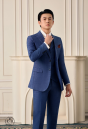 VEST CARO XANH DƯƠNG
