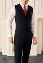 VEST CARO ĐEN 04
