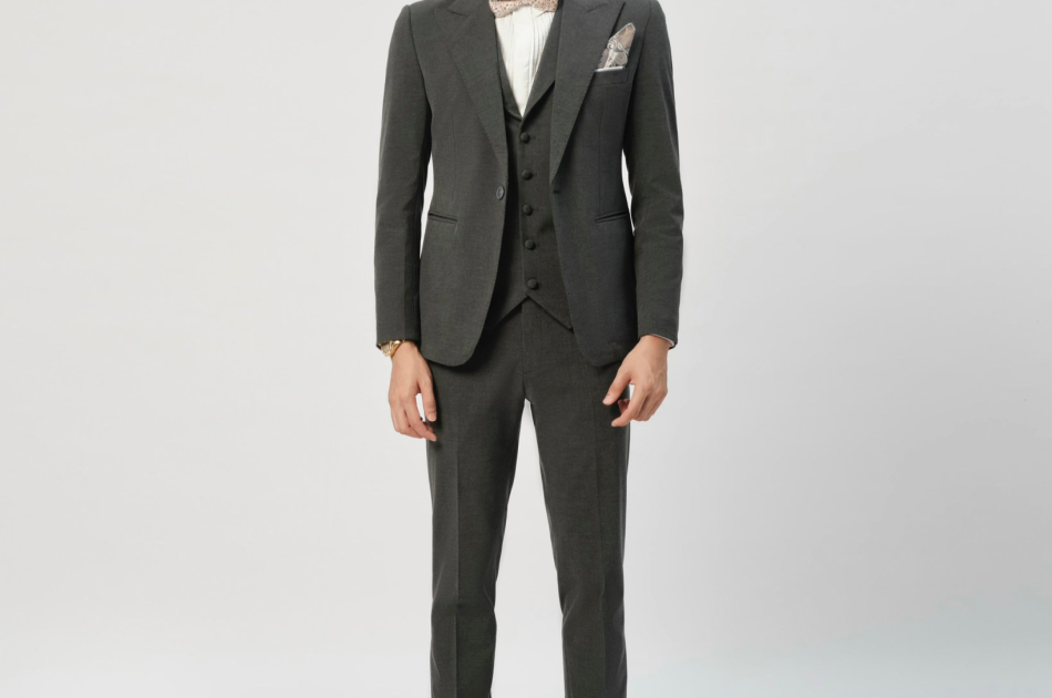 VEST SỌC XÁM ĐẬM TO