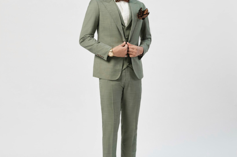 VEST XANH NHẠT XƯỚC