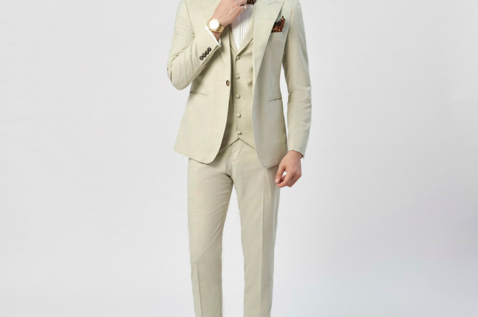 VEST XANH NHẠT XƯỚC