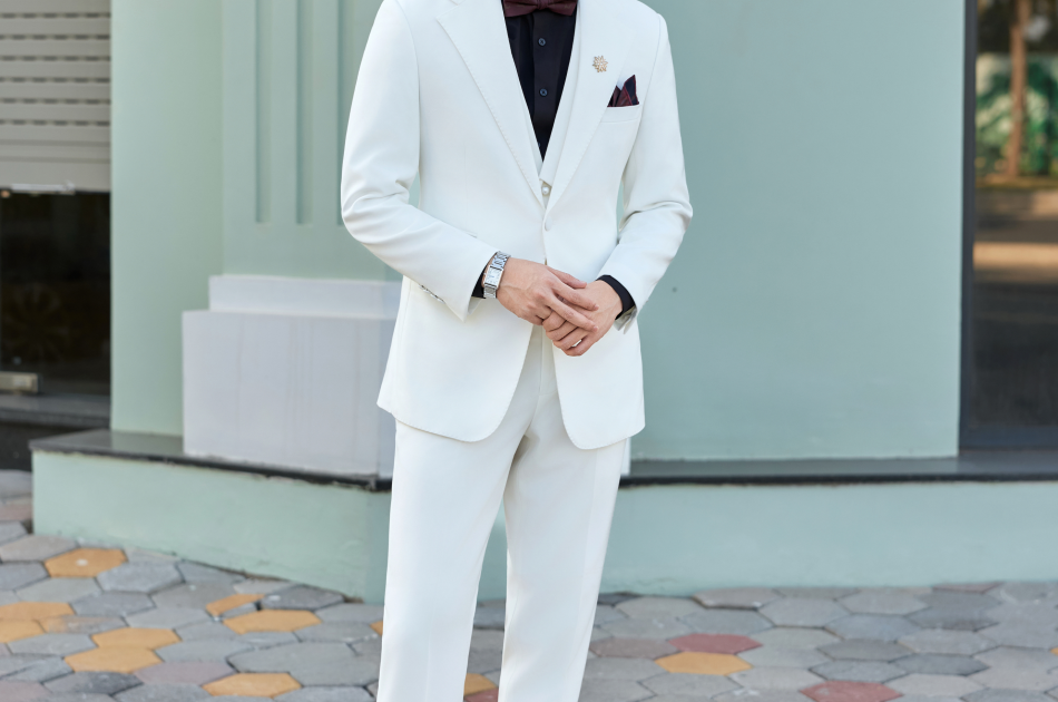 VEST TRẮNG 2 NÚT