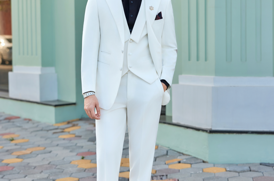 VEST TRẮNG 2 NÚT