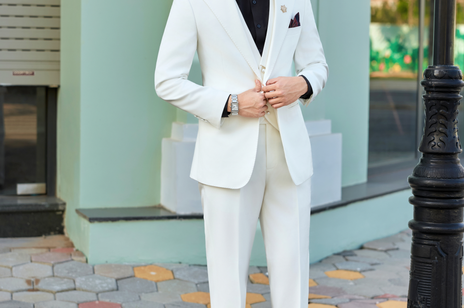 VEST TRẮNG 2 NÚT