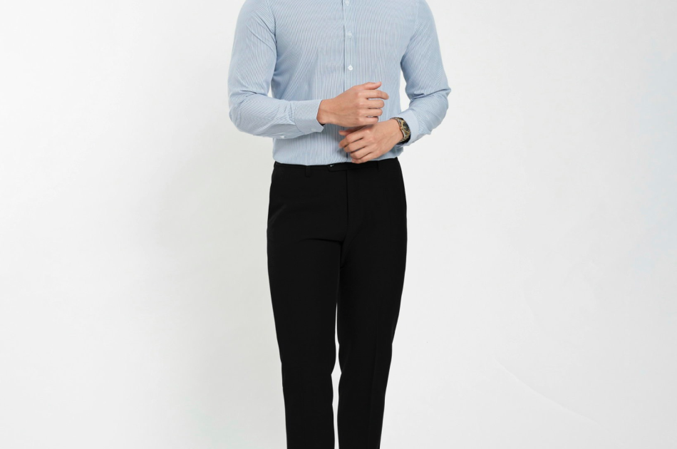 SƠ MI XANH SỌC