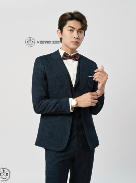 VEST XANH DƯƠNG XƯỚC 08