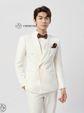 VEST TRẮNG 4 NÚT