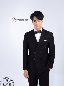 VEST  ĐEN 6 NÚT