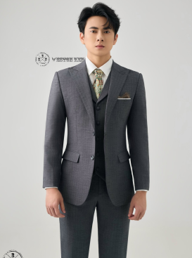 VEST SỌC XÁM 06