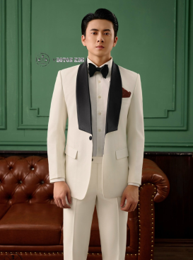 VEST TRẮNG SAM VUÔNG