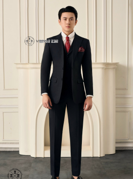 VEST CARO ĐEN 04